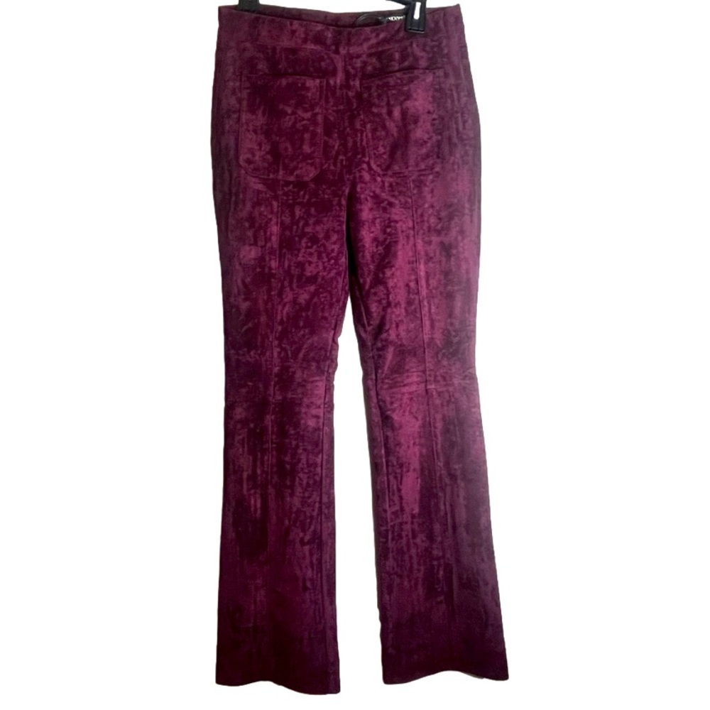 NWT Blank NYC velvet flare pants size 30
